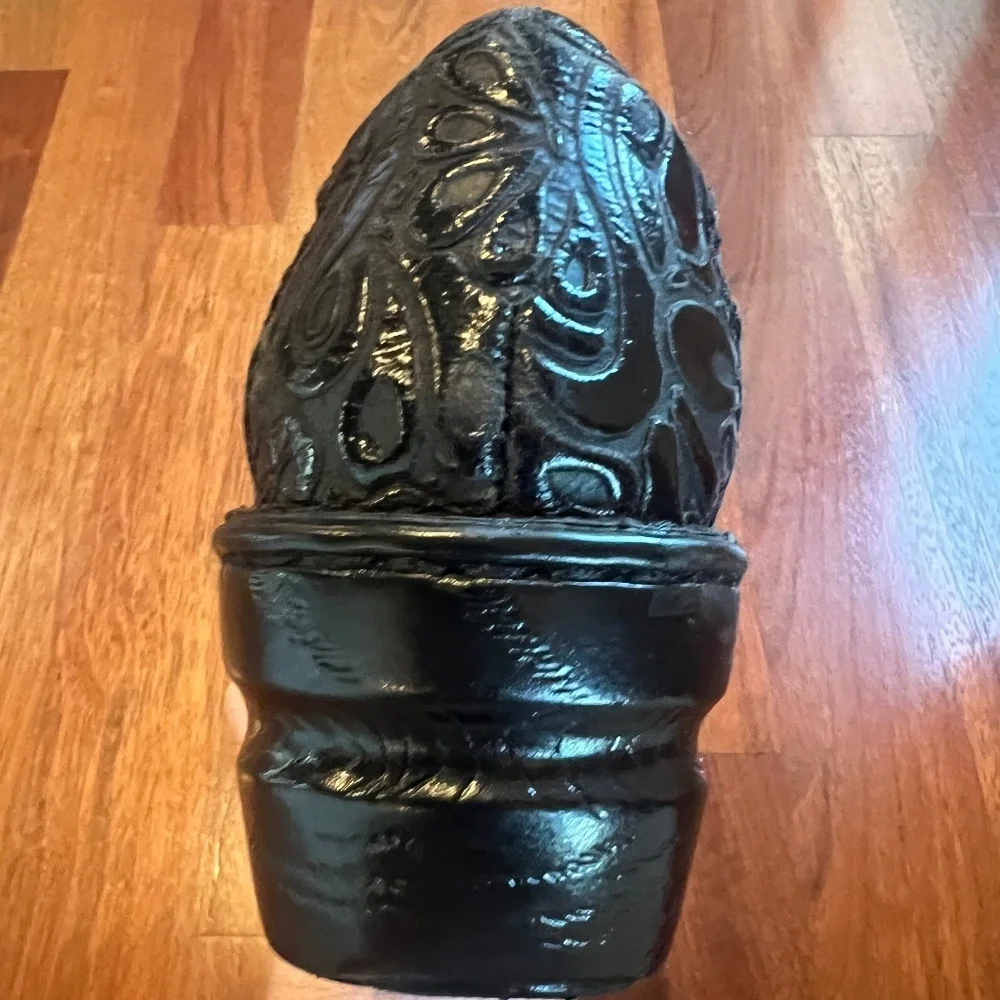 BOC Born Peggy Clogs Black Tooled Leather Floral, Nurse, Size 8 Wide - Picture 4 of 9